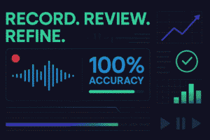 record microtask screen