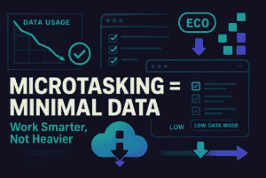 microtask data saving